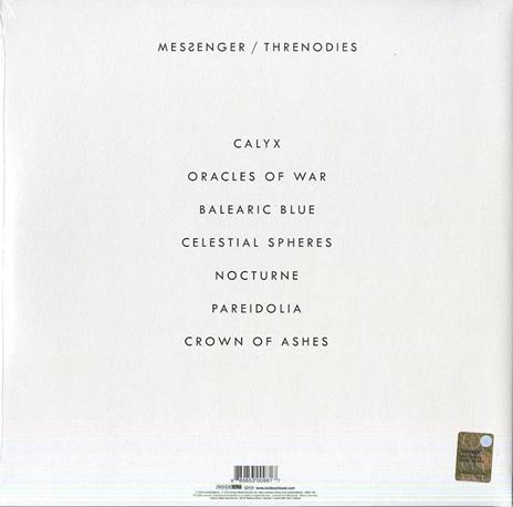 Threnodies ( + Booklet) - Vinile LP + CD Audio di Messenger - 2