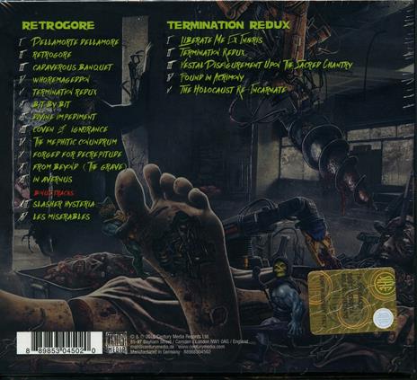 Retrogore - CD Audio di Aborted - 2