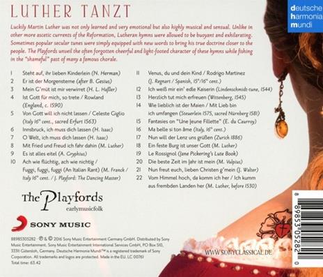 Luther Tanzt - CD Audio di Playfords - 2