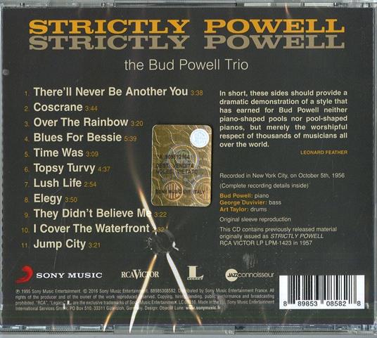 Strictly Powell - CD Audio di Bud Powell - 2