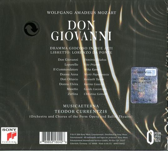 Don Giovanni - CD Audio di Wolfgang Amadeus Mozart,Vito Priante,Dimitris Tiliakos - 3
