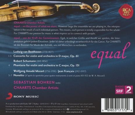 Works for Violin - CD Audio di Sebastian Bohren - 2