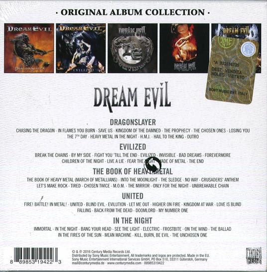 Original Album Collection. Discovering - CD Audio di Dream Evil - 2