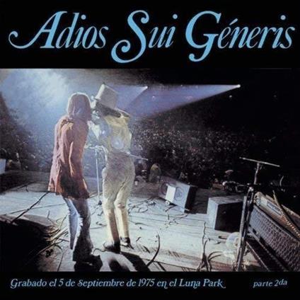 Adios Sui Generis 1 - Vinile LP di Sui Generis