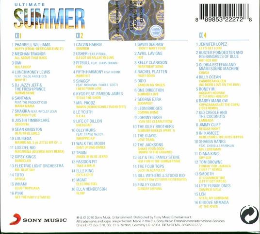 Ultimate... Summer - CD Audio - 2