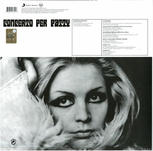 Concerto per Patty - Vinile LP di Patty Pravo - 2