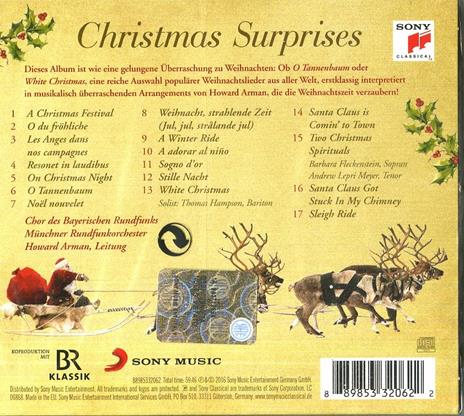 Christmas Surprises - CD Audio di Radio Symphony Orchestra Monaco,Howard Arman,Coro della Radio Bavarese - 3