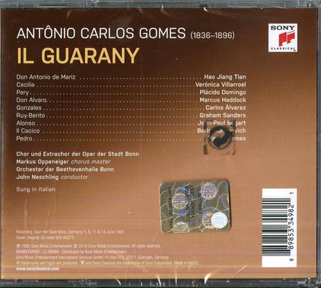 Il Guarany - CD Audio di Placido Domingo,Antonio Carlos Gomes - 2