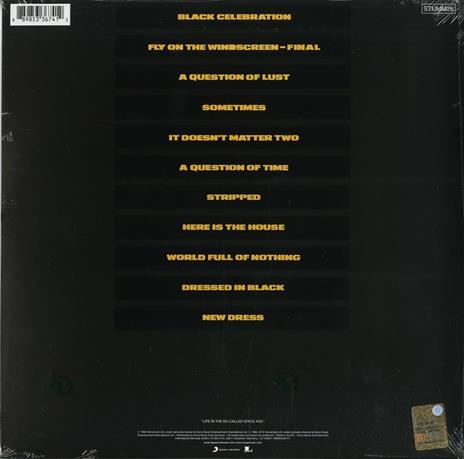 Black Celebration - Vinile LP di Depeche Mode - 2