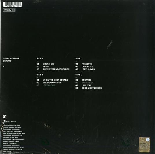 Exciter - Vinile LP di Depeche Mode - 2