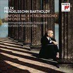 Sinfonie n.1, n.4 - CD Audio di Felix Mendelssohn-Bartholdy,Antonello Manacorda,Kammerakademie Potsdam