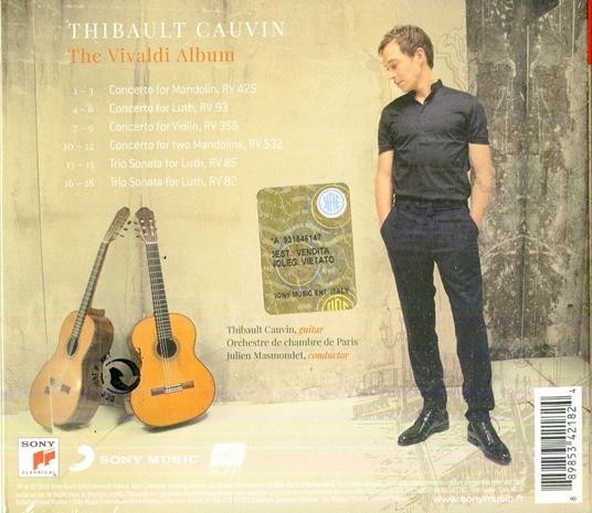 The Vivaldi Album - CD Audio di Thibault Cauvin,Orchestra da Camera di Parigi,Julien Masmondet - 2