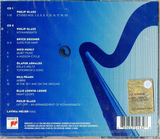 The Glass Effect - CD Audio di Philip Glass,Lavinia Meijer - 2