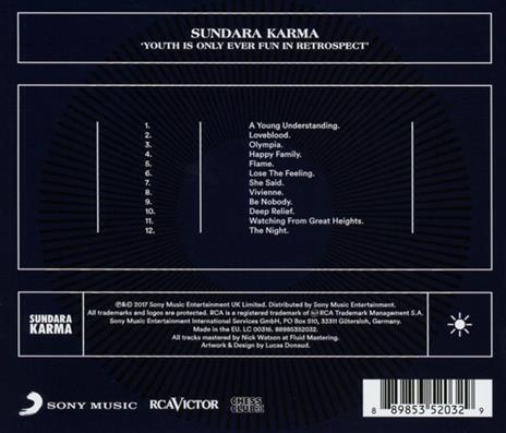 Youth Is Only Ever Fun in Retrospect - CD Audio di Sundara Karma - 2