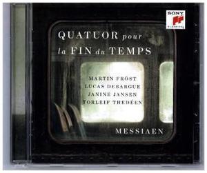 Quartetto per la fine del tempo (Quatuor pour la fin du temps) - CD Audio di Olivier Messiaen,Janine Jansen,Martin Fröst,Torleif Thedéen,Lucas Debargue