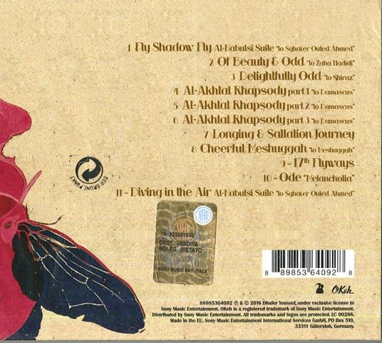 Diwan of Beauty and Odd - CD Audio di Dhafer Youssef - 2