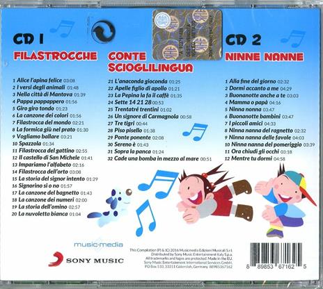Canzoncine filastrocche e ninne nanne vol.4 - CD Audio - 2