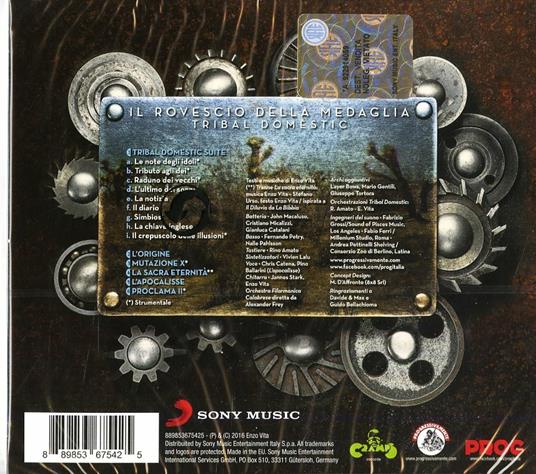 Tribal Domestic - CD Audio di Rovescio della Medaglia - 2