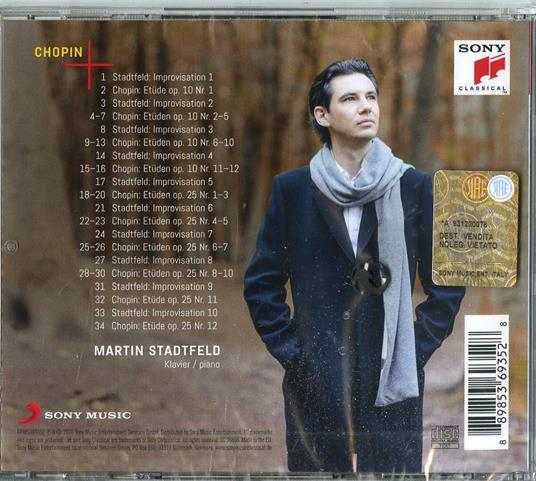 Chopin + - CD Audio di Frederic Chopin,Martin Stadtfeld - 2