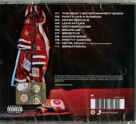 The Heavy Entertainment Show - CD Audio di Robbie Williams - 2