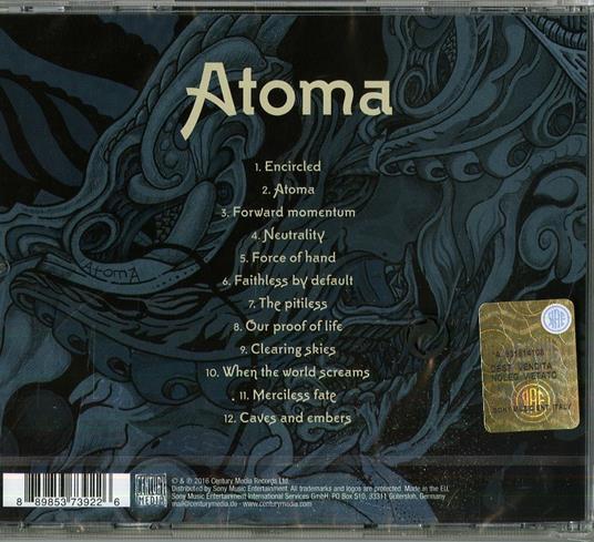 Atoma - CD Audio di Dark Tranquillity - 2