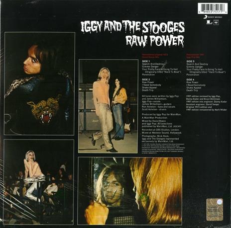 Raw Power - Vinile LP di Iggy & the Stooges - 2