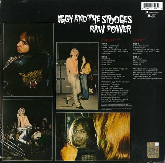 Raw Power - Vinile LP di Iggy & the Stooges - 2