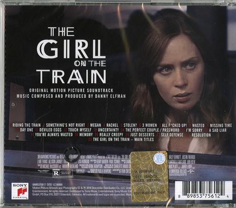 The Girl on the Train (Colonna sonora) - CD Audio - 2
