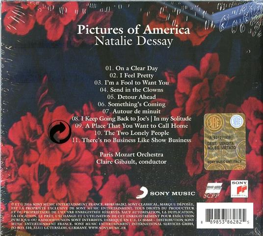 Pictures of America - CD Audio di Natalie Dessay - 2
