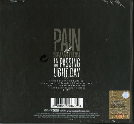 In the Passing Light of Day (Special Edition) - CD Audio di Pain of Salvation - 2