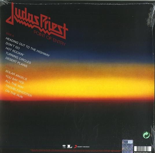 Point of Entry - Vinile LP di Judas Priest - 2