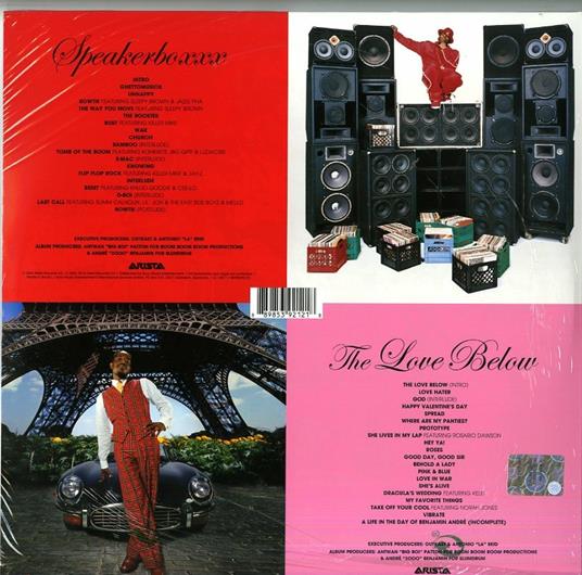 Speakerboxxx-The Love Below (Vinyl Box Set) - Vinile LP di OutKast - 2