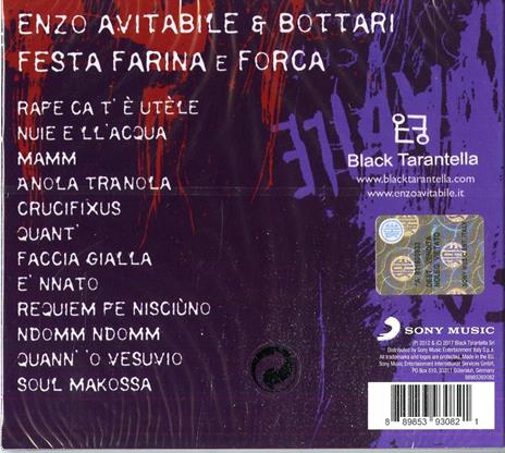 Festa farina e forca - CD Audio di Enzo Avitabile - 2