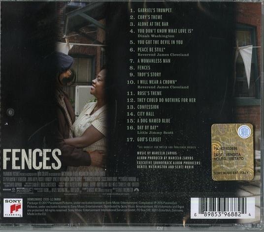 Fences (Colonna sonora) - CD Audio - 2