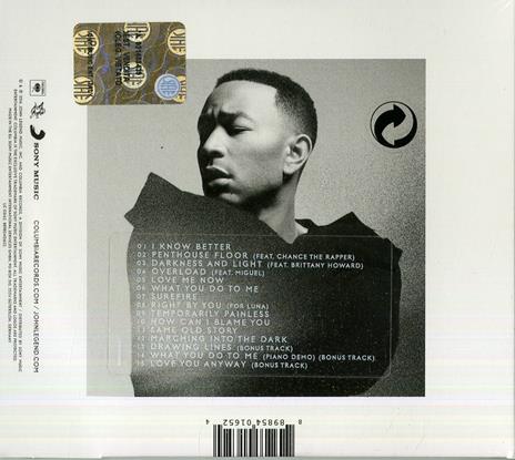 Darkness and Light - CD Audio di John Legend - 2