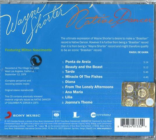 Native Dancer - CD Audio di Wayne Shorter - 2
