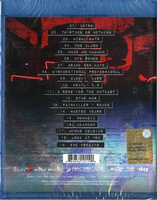 Backyard Babies. Live at Cirkus (Blu-ray) - Blu-ray di Backyard Babies - 2