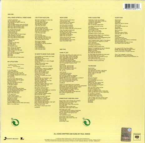 Still Crazy After All These Years - Vinile LP di Paul Simon - 2