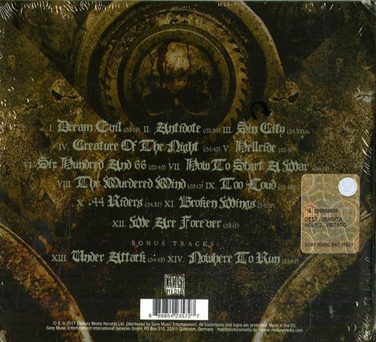 Six (Limited Edition Mediabook) - CD Audio di Dream Evil - 2