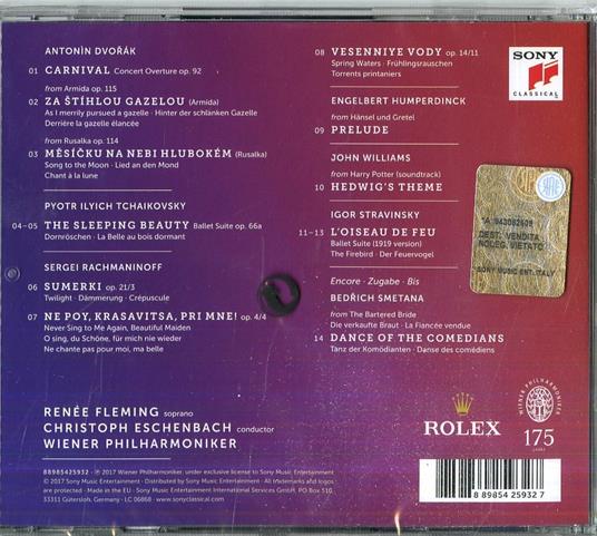 Concerto classico d'una notte d'estate 2017 (Summer Night Concert) - CD Audio di Renée Fleming,Wiener Philharmoniker,Christoph Eschenbach - 2
