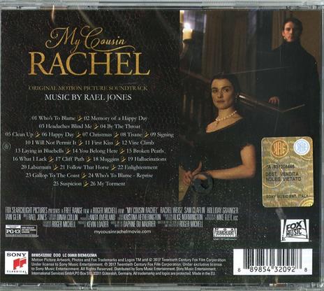 My Cousin Rachel (Colonna sonora) - CD Audio - 2