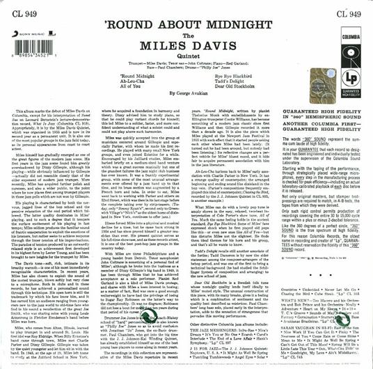 Round About Midnight - Vinile LP di Miles Davis - 2