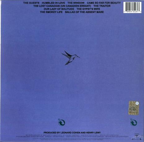 Recent Songs - Vinile LP di Leonard Cohen - 2