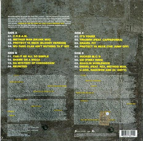 Legend of the Wu-Tang. Wu-Tang Clan's Greatest Hits - Vinile LP di Wu-Tang Clan - 2