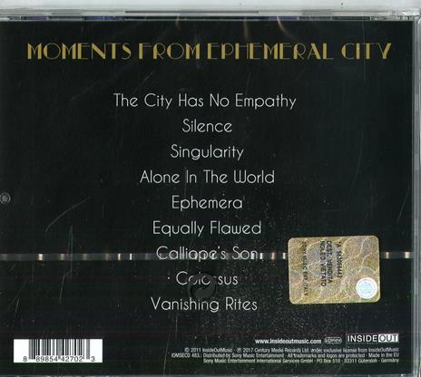 Moments from Ephemeral City (Re-issue 2017) - CD Audio di Caligula's Horse - 2