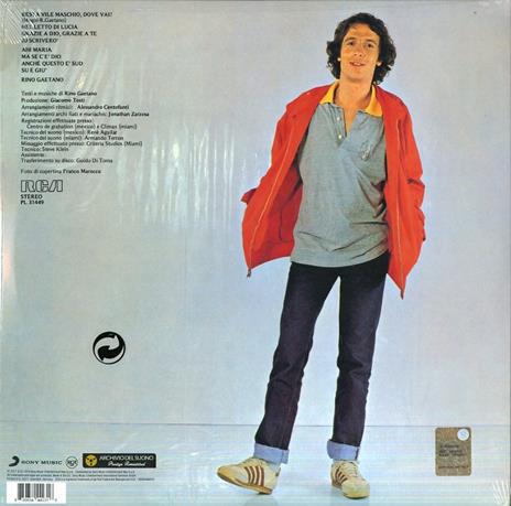 Resta vile maschio, dove vai? - Vinile LP di Rino Gaetano - 2