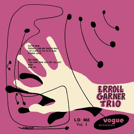 Erroll Garner Trio vol.1 - Vinile LP di Erroll Garner