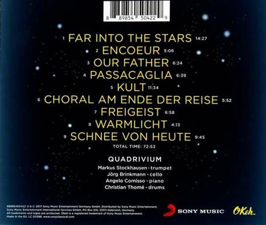 Far Into the Stars - CD Audio di Markus Stockhausen - 2