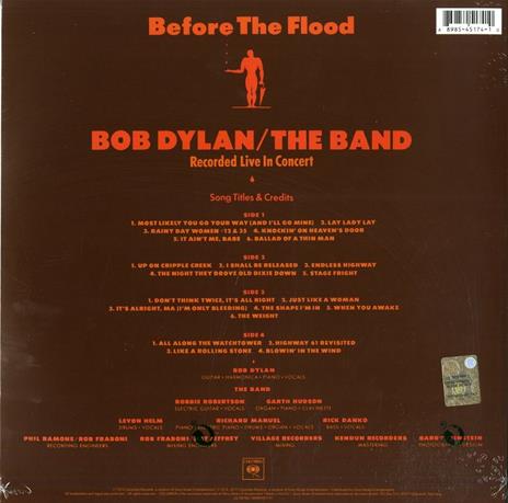 Before the Flood - Vinile LP di Band,Bob Dylan - 2