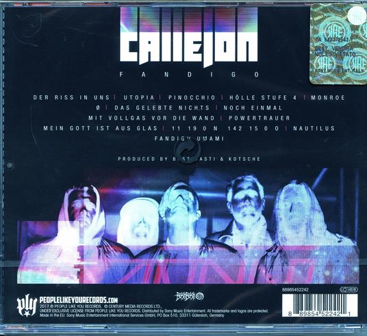 Fandigo - CD Audio di Callejon - 2